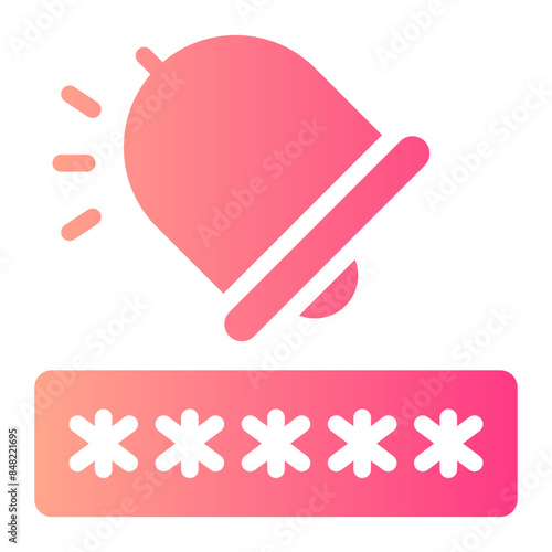 pin code gradient icon