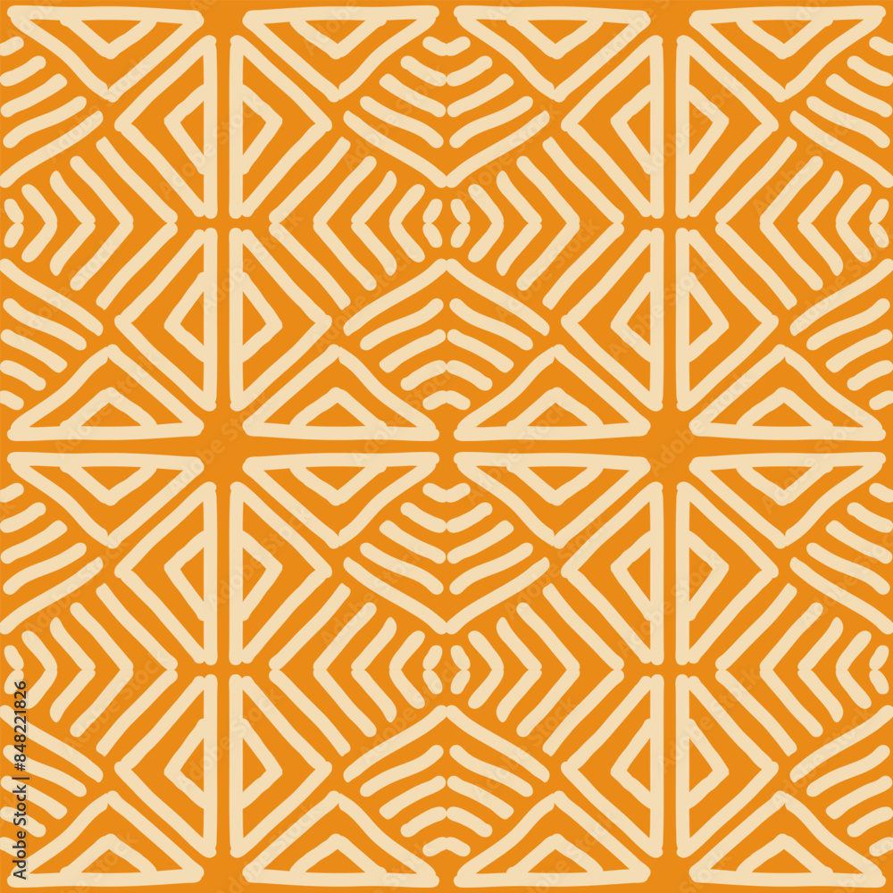 Hand drawn Batik pattern seamless. Geometric doodle abstract illustration, Ethnic wallpaper. Tribal vector texture. Aztec style. Folk embroidery. Indian, Scandinavian, African rug, tile background. Hand drawn Batik pattern seamless. Geometric doodle abstract illustration, Ethnic wallpaper. Tribal vector texture. Aztec style. Folk embroidery. Indian, Scandinavian, African rug, tile background.