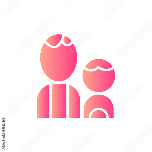 father gradient icon