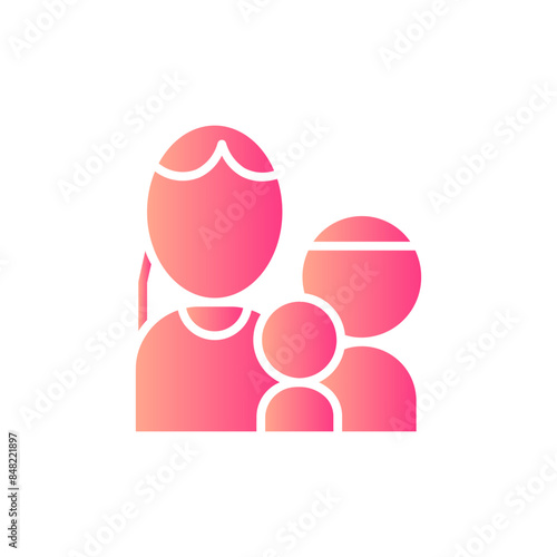 family gradient icon