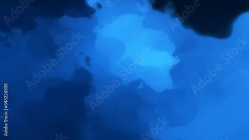 Wallpaper Mural Space Nebula science astronomy background. Fly through large blue nebula. Starry outer space background. Nebula Space Torontodigital.ca