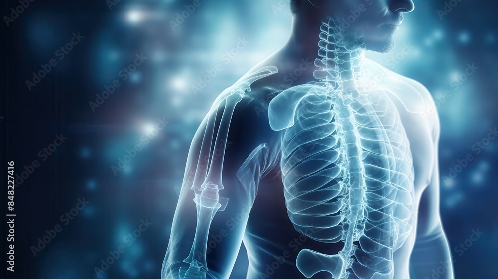 Doctor examining X-rays, close up, medical analysis, realistic, blend mode, hospital backdrop Doctor examining X-rays, close up, medical analysis, realistic, blend mode, hospital backdrop