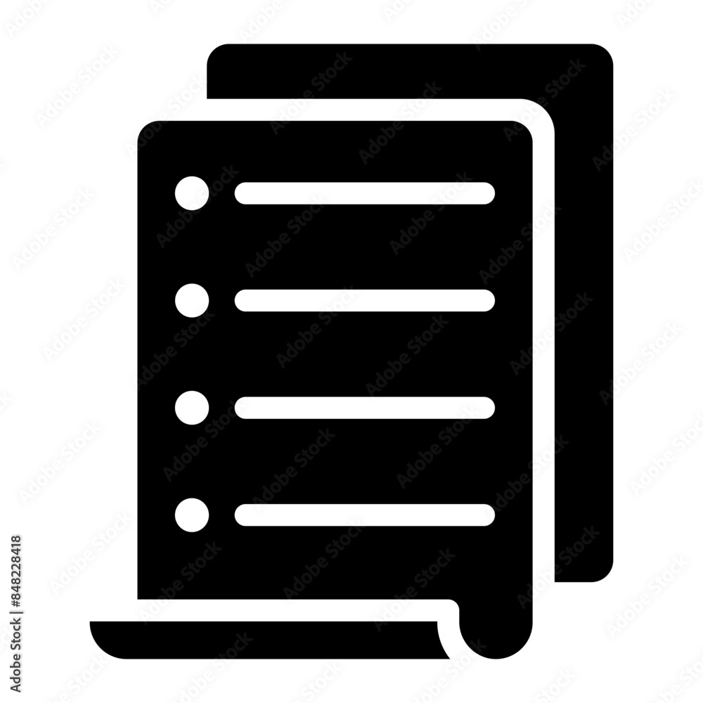 list glyph icon list glyph icon