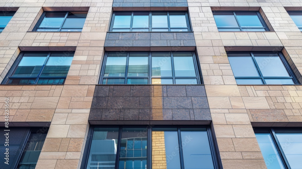Modern residential buildings with luxury balconies Modern residential buildings with luxury balconies