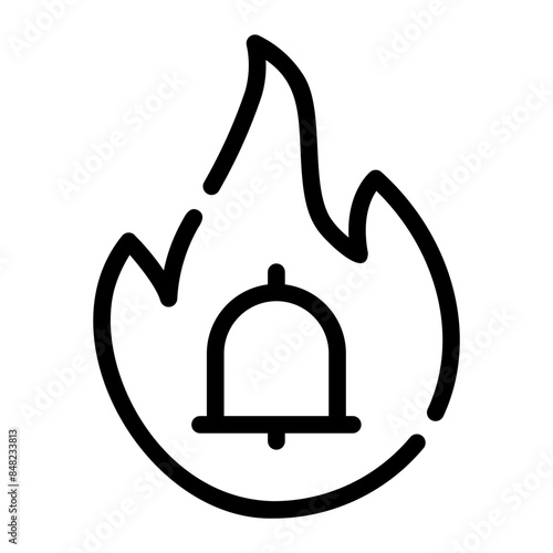 fire line icon