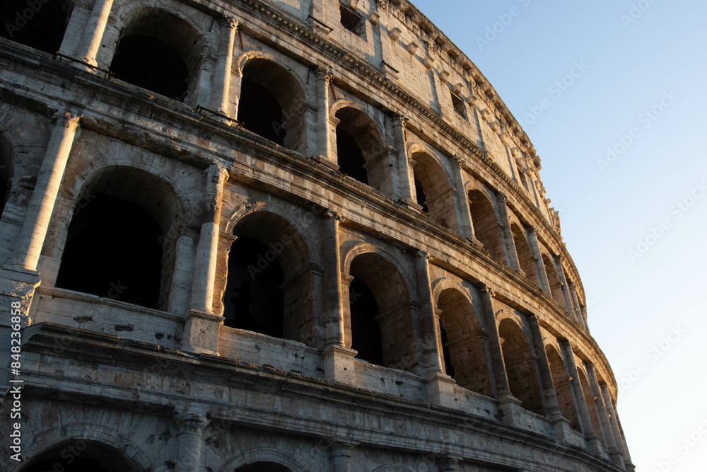 Obraz premium Colosseum at Sunset