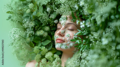 Botanical Tranquility: Embracing Natural Skincare and Wellness photo