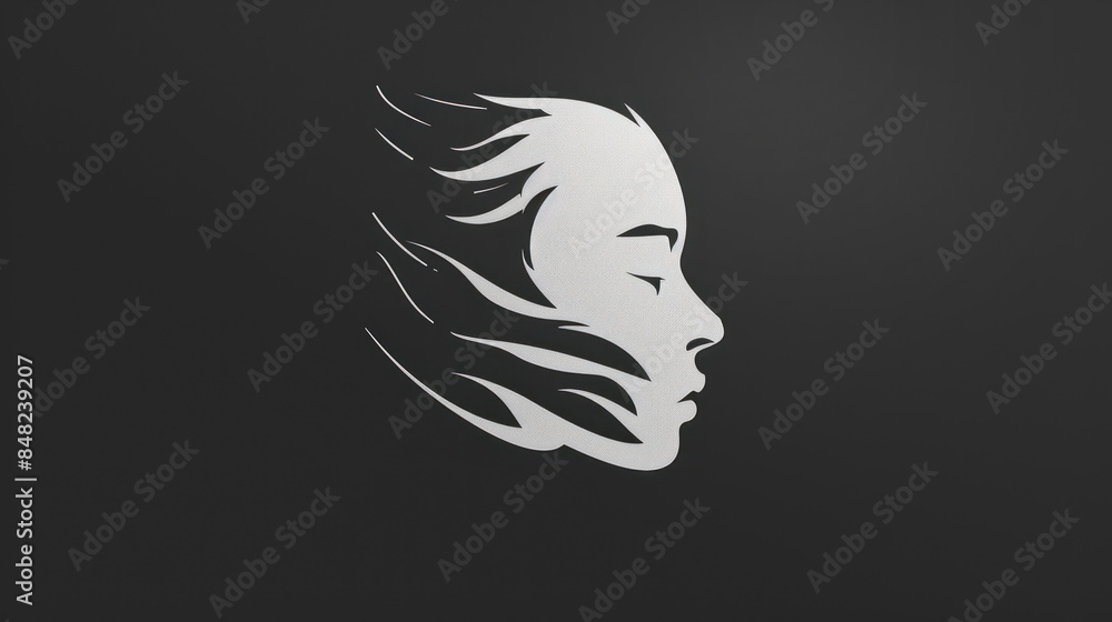 Sleek logo design using negative space for a unique effect Sleek logo design using negative space for a unique effect
