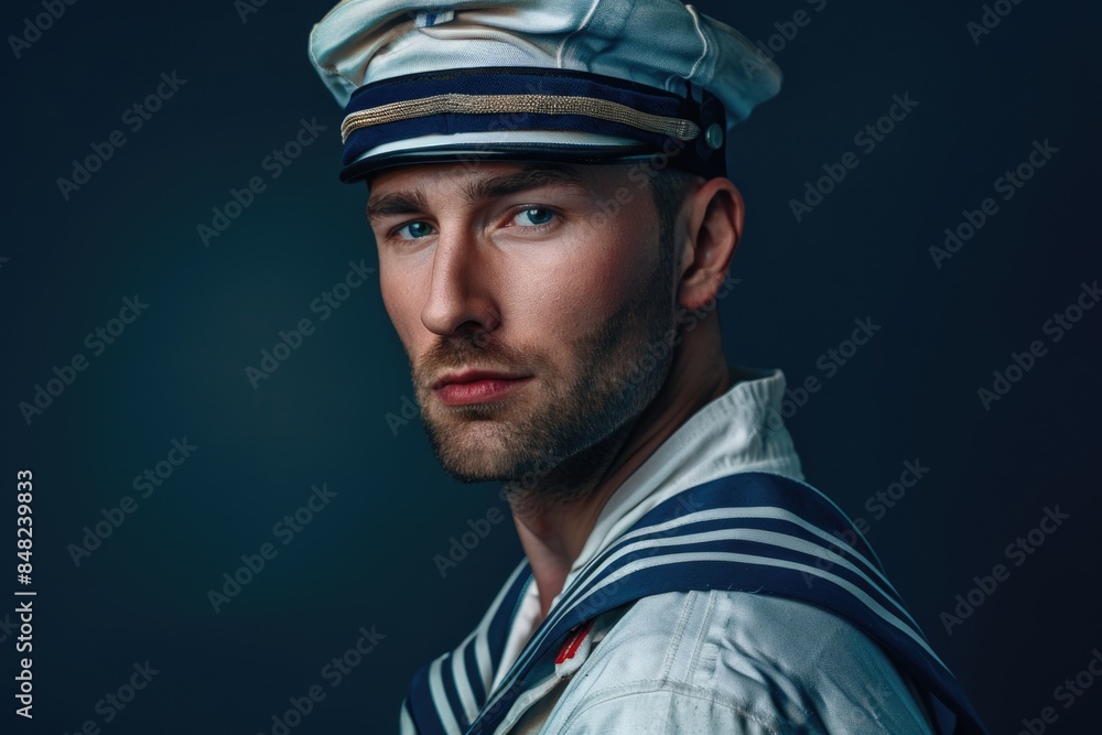 Sailor posing Sailor posing
