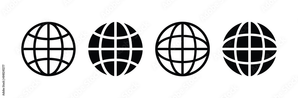 vector web icon. website icon or Globe icon set vector illustration.
vector web icon. website icon or Globe icon set vector illustration.
