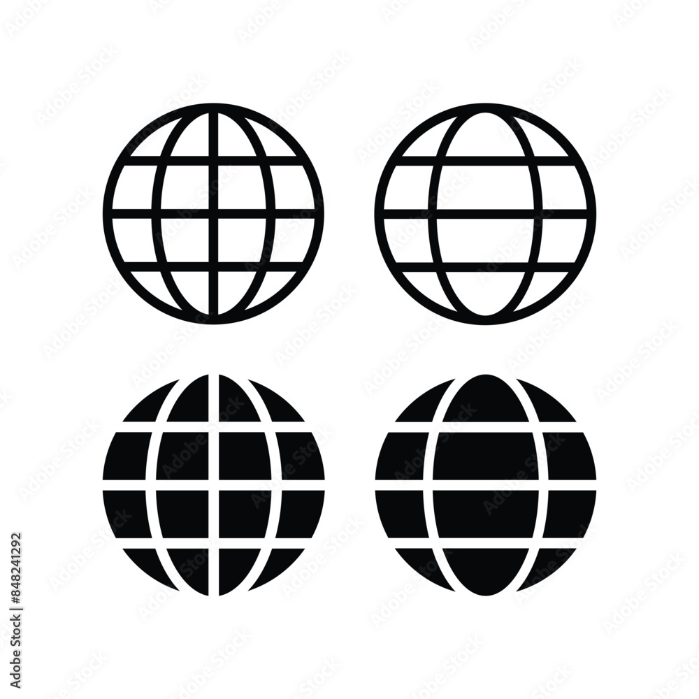 vector web icon. website icon or Globe icon set vector illustration.
vector web icon. website icon or Globe icon set vector illustration.