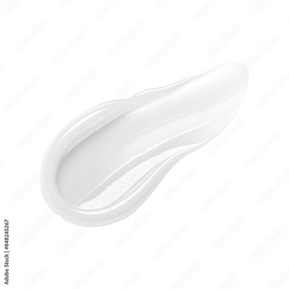 Smear of cream on a transparent background. Beauty and Cosmetics. Health and care Smear of cream on a transparent background. Beauty and Cosmetics. Health and care