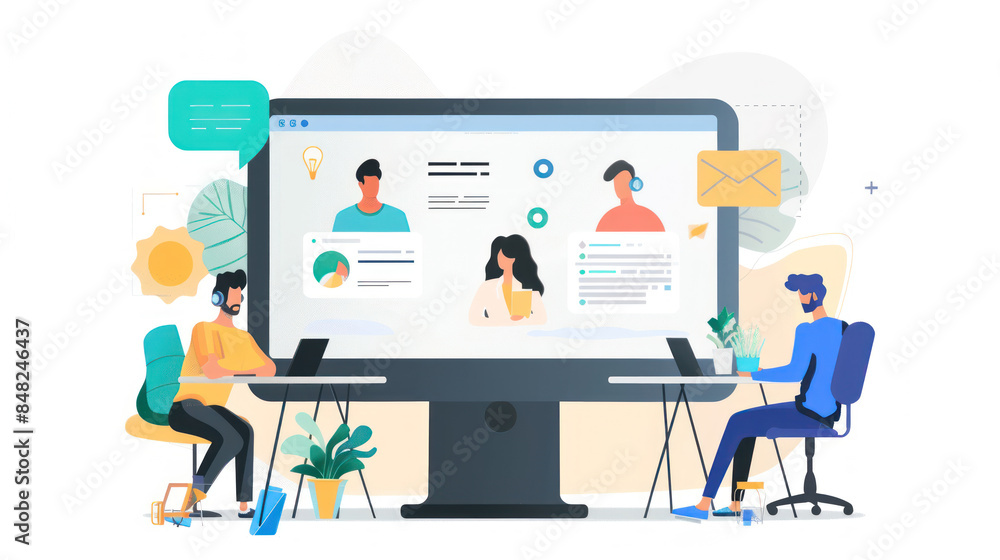 Webinar banner with clean design, professional images, and engaging text Webinar banner with clean design, professional images, and engaging text