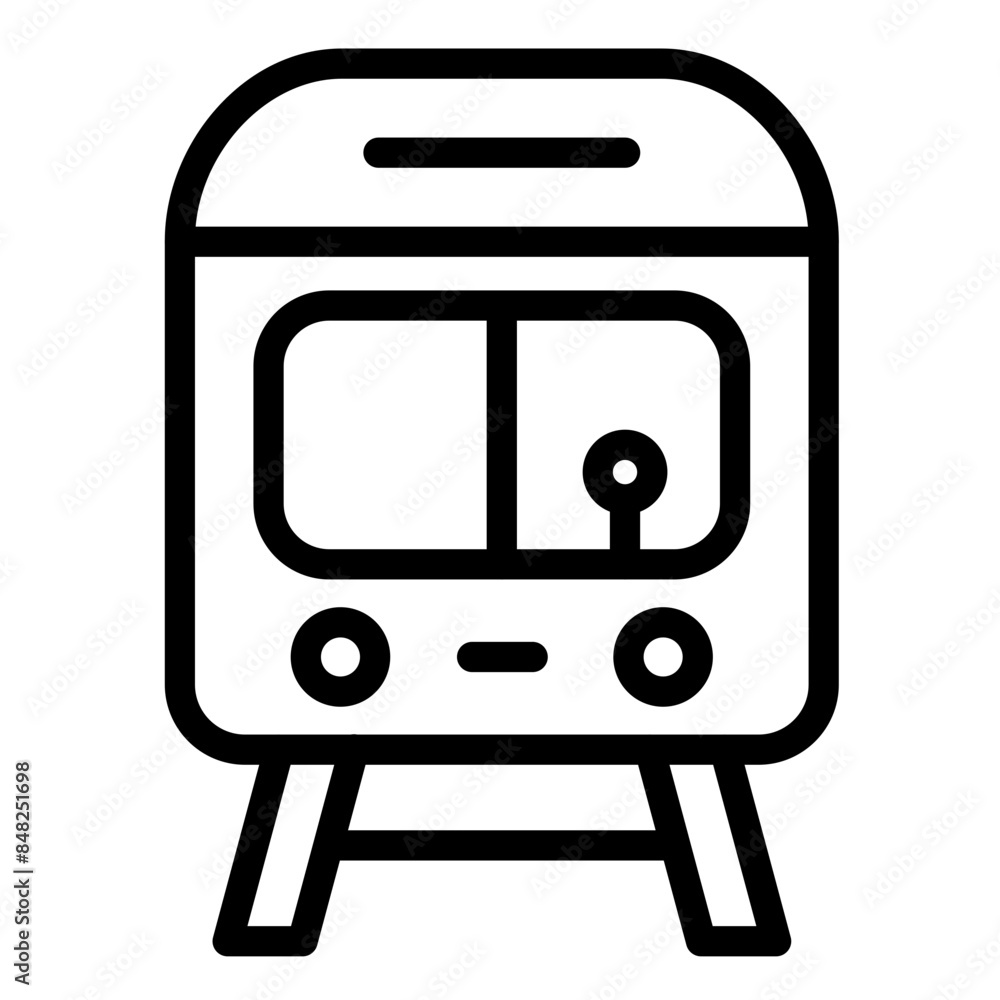 Train vector icon style Train vector icon style