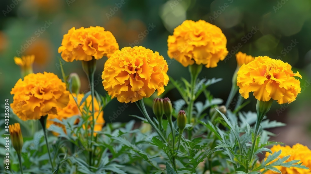 Garden Marigold Flowers Garden Marigold Flowers