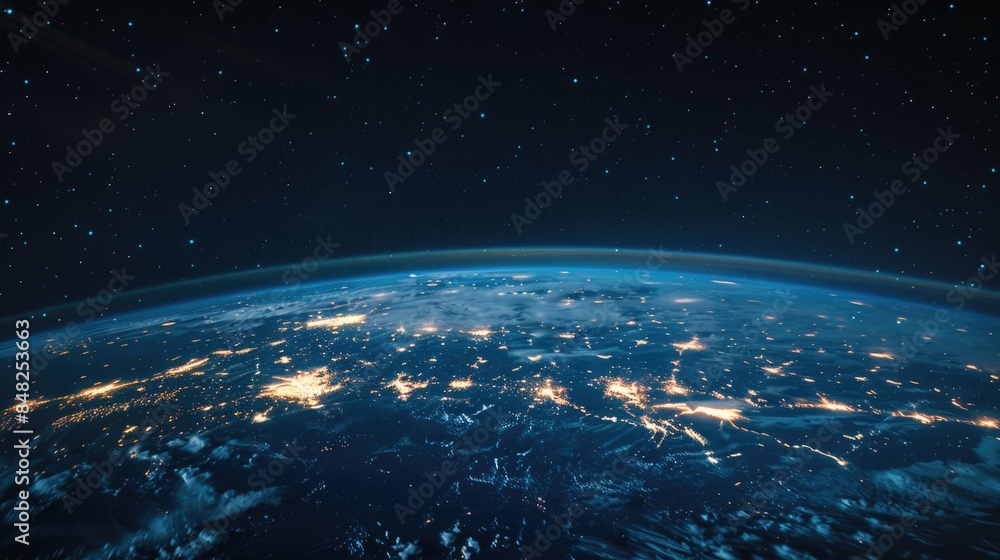 Earth at Night from Space Earth at Night from Space