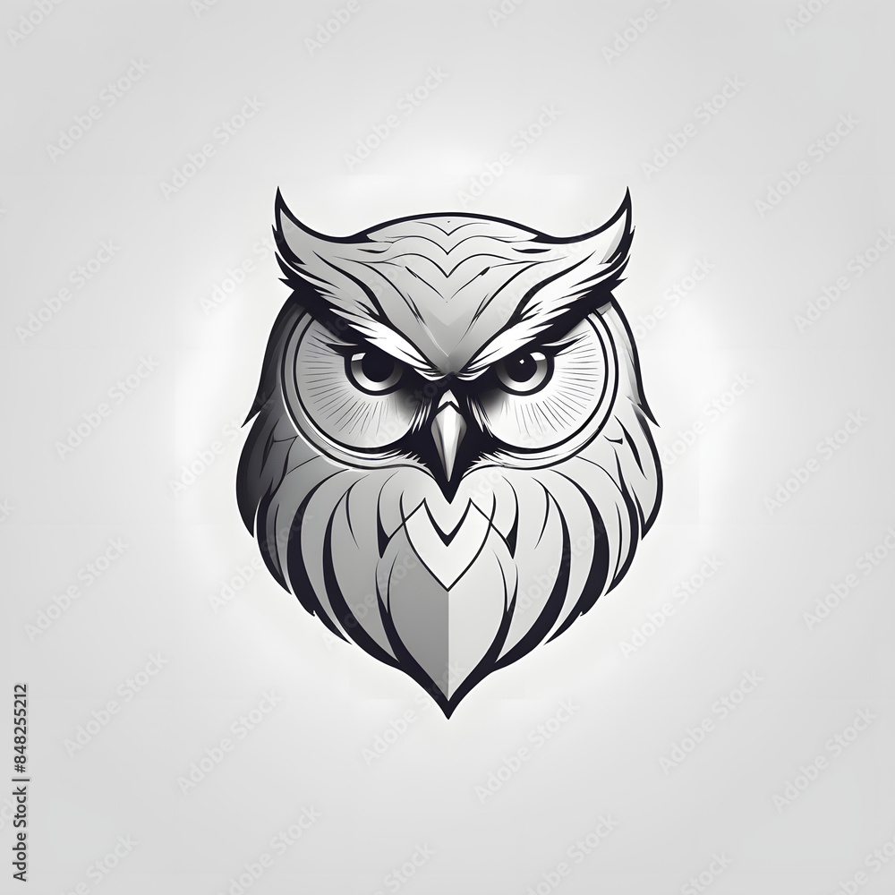 Obraz premium Owl Logo