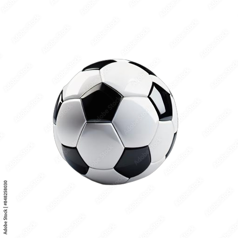 Fototapeta premium soccer ball isolated on white