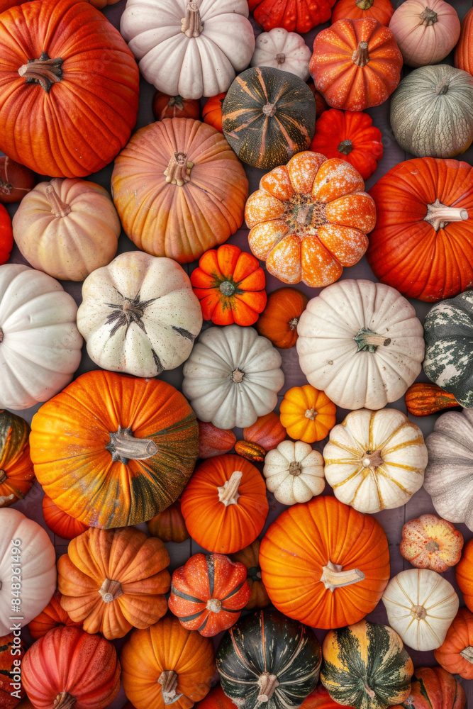 Assorted Pumpkins and Gourds Assorted Pumpkins and Gourds