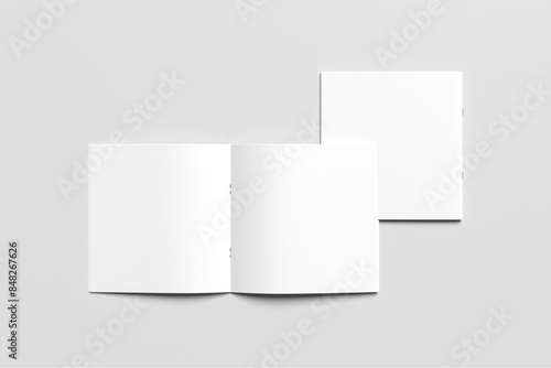square brochure blank