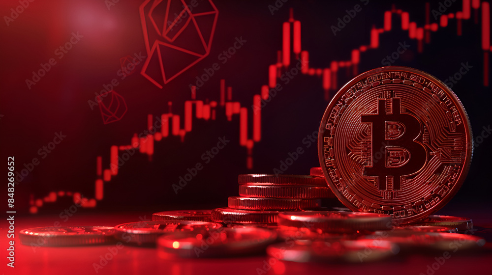 © Erika - grafica de alza y baja de bitcoin monitoreo y estadisticas financieras cripto trading © Erika - grafica de alza y baja de bitcoin monitoreo y estadisticas financieras cripto trading