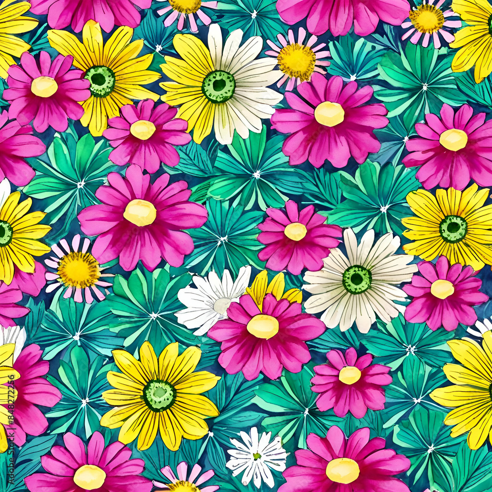 Fototapeta premium Flower background 