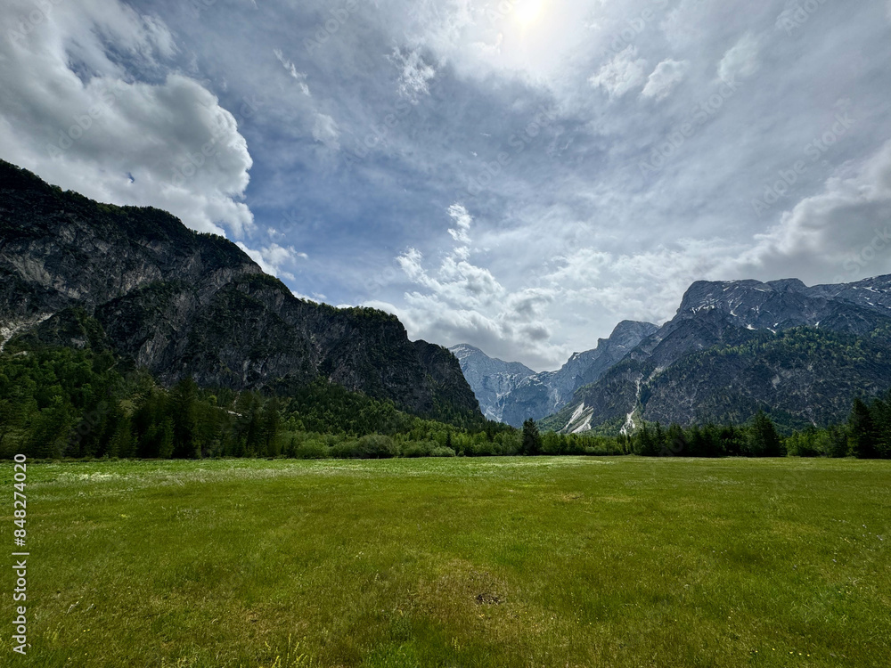 Fototapeta premium Almsee, Austria