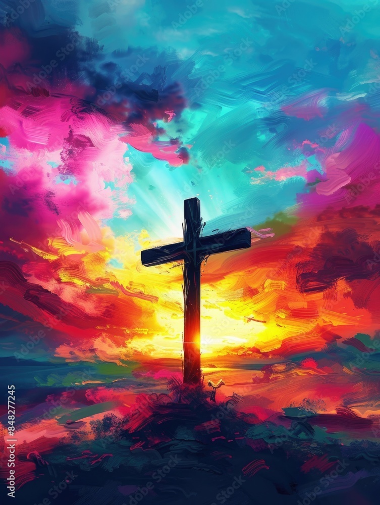 Cross on Top of Hill Cross on Top of Hill