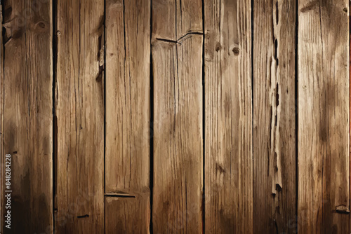 Wood Texture. Wooden planks. Brown wood plank texture background. Wooden Background. Wooden planks vertically.