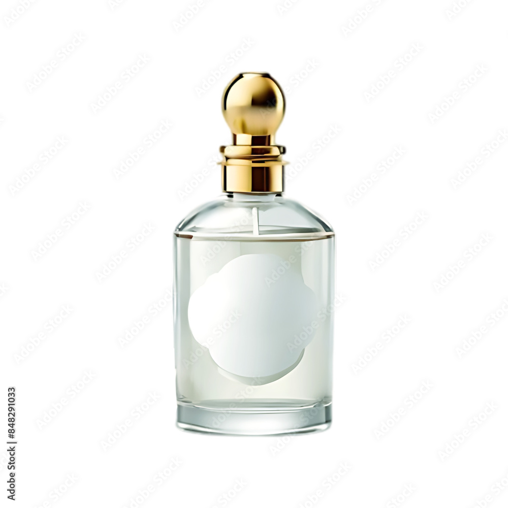 Luxury Perfume Bottle isolated on a transparent background by AI generative Luxury Perfume Bottle isolated on a transparent background by AI generative
