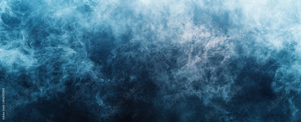 Abstract Blue Smoke Texture Abstract Blue Smoke Texture