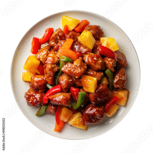 A Plate of Sweet and Sour P...