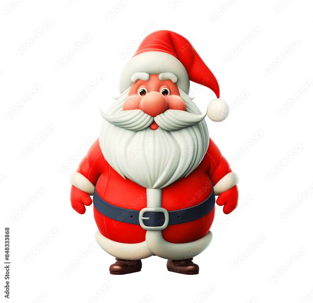 Santa Claus on isolated on white background Santa Claus on isolated on white background