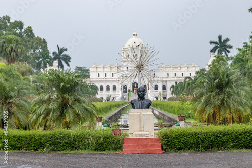 Agartala, tripura, india 26 may 2022. The ujjayanta palace is a museum and the former palace of the kingdom of tripura situated in agartala, which is now the capital of the Indian state of Tripura. photo