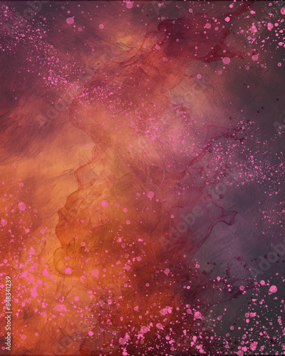 Rusty  Cosmo Background