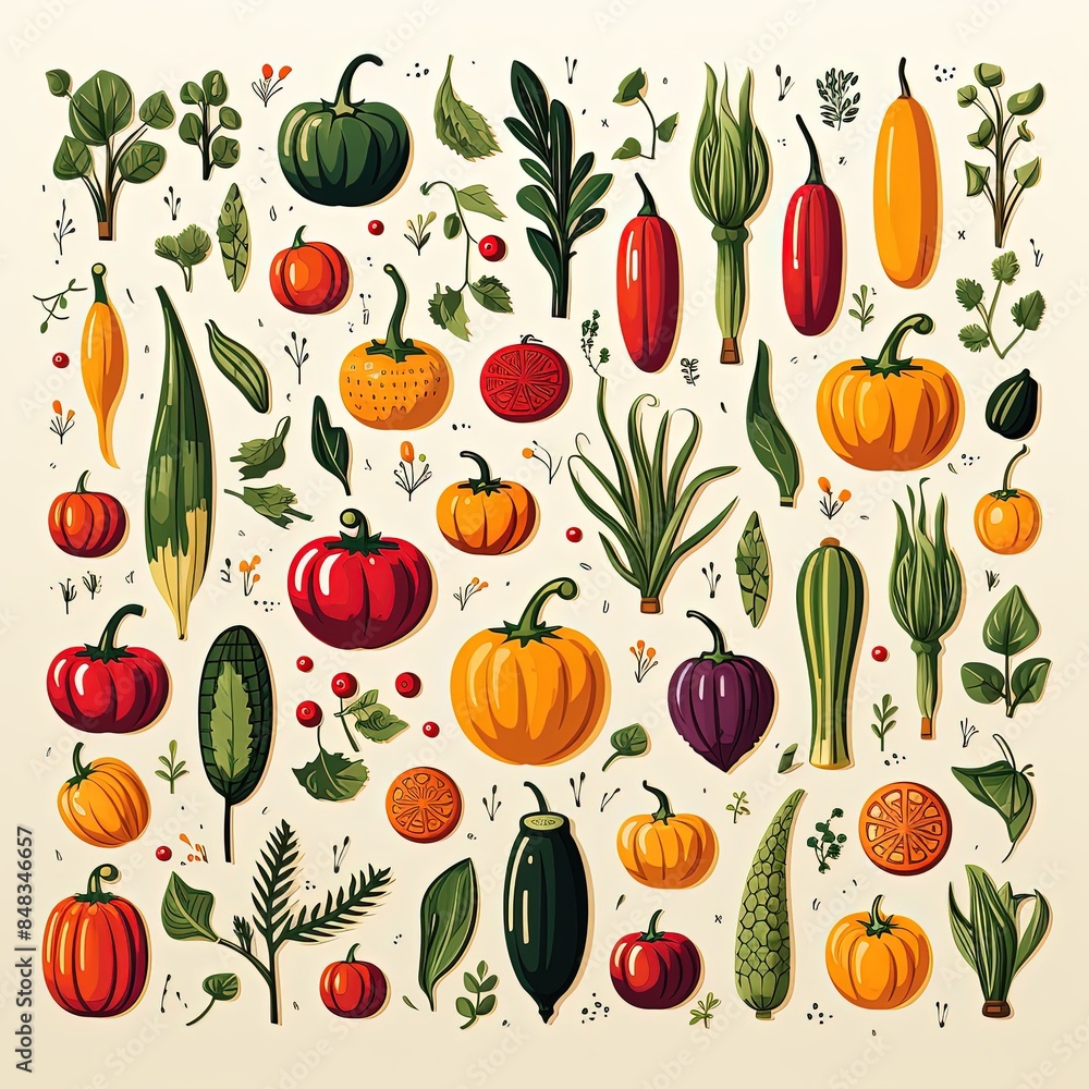 a picture of vegetables and fruits a picture of vegetables and fruits