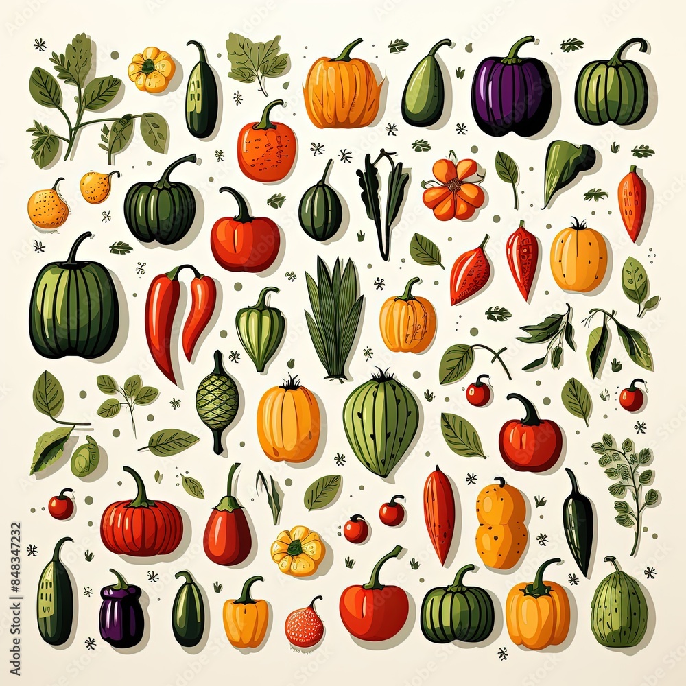 a picture of vegetables and fruits a picture of vegetables and fruits