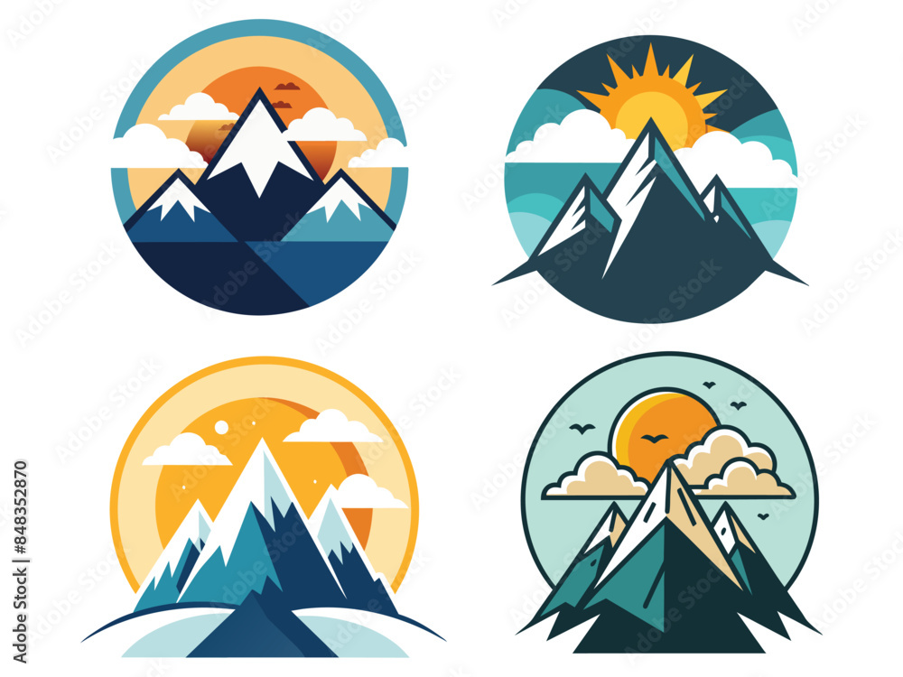 Summit Creations Crafting the Perfect Mountain Logo Design Summit Creations Crafting the Perfect Mountain Logo Design