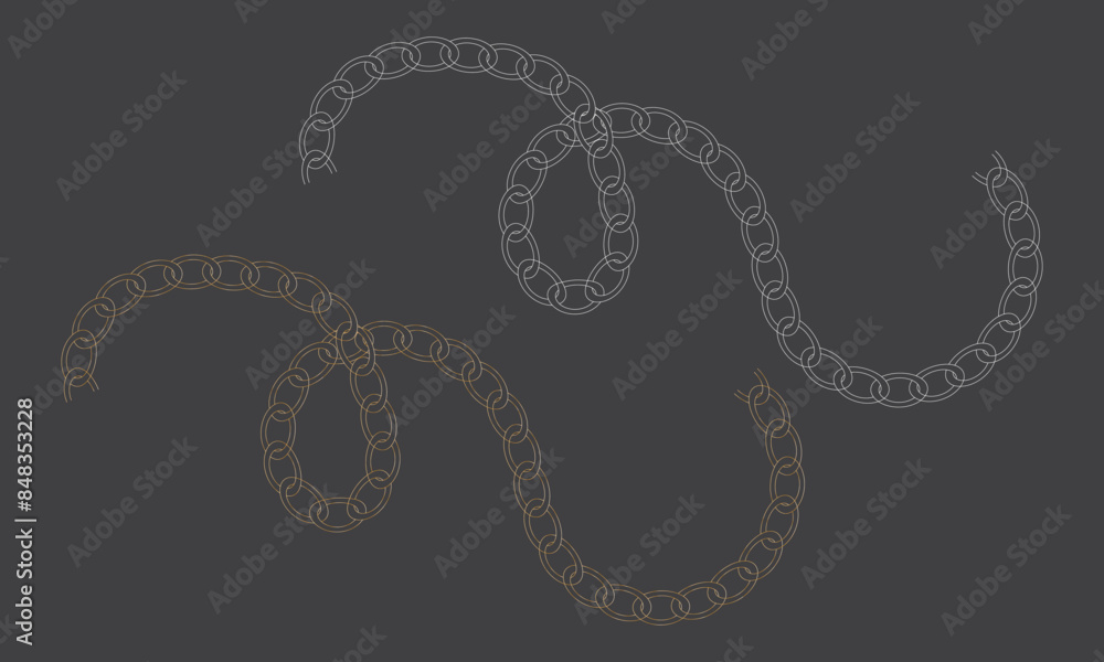Cartoon metal different chain borders and frames. Chain pattern brush set. Metal Chainlets with Variety Chain Link Vector Set. Vector illustration. 11:11 Cartoon metal different chain borders and frames. Chain pattern brush set. Metal Chainlets with Variety Chain Link Vector Set. Vector illustration. 11:11