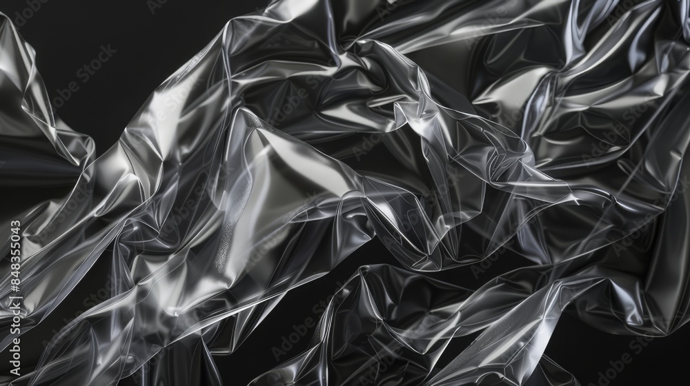 Plastic wrap texture background. Photo overlay effect. Wrinkled transparent black plastic wrap. Clean blank texture overlay effect mock-up template. Plastic wrap texture background. Photo overlay effect. Wrinkled transparent black plastic wrap. Clean blank texture overlay effect mock-up template.
