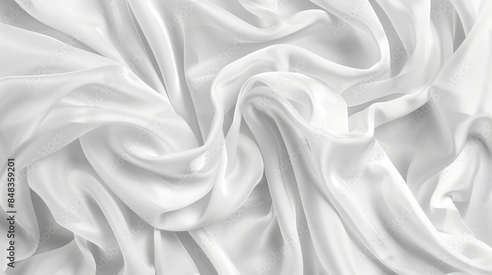 Obraz premium High quality image of abstract white clothing on a background