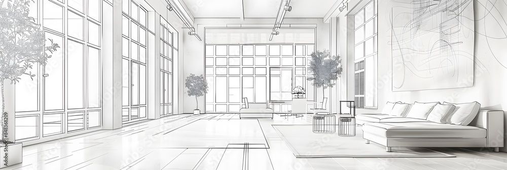 © XtzStudio - Home architecture interior design project