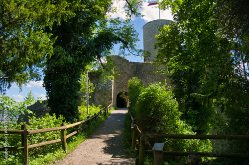 Burgruine hohen-Nagold im Schwarzwald