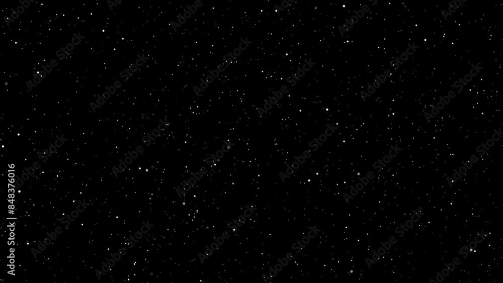 Space Background Loop Animation 4K Video. Flying through the stars in outer space motion graphic.