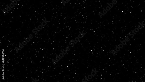 Space Background Loop Animation 4K Video. Flying through the stars in outer space motion graphic.