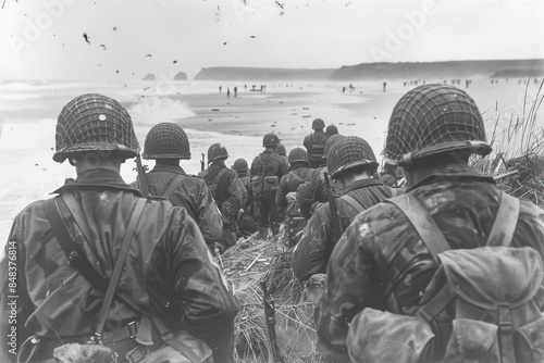 Efficient D-Day Deployment: Allied Forces Streamline Troop Landings in Normandy