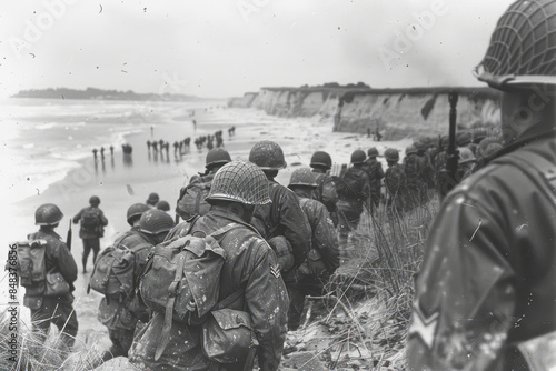 Efficient D-Day Deployment: Allies Streamline Troop Landings in Normandy