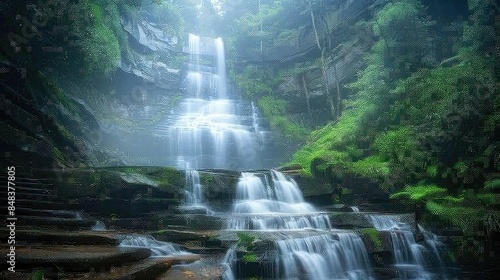 Empress Falls in the Blue Mountains National Park of Australia, New South Wales, NSW photo