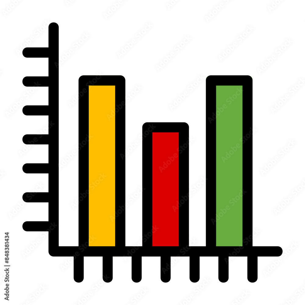 Fototapeta premium Chart Icon