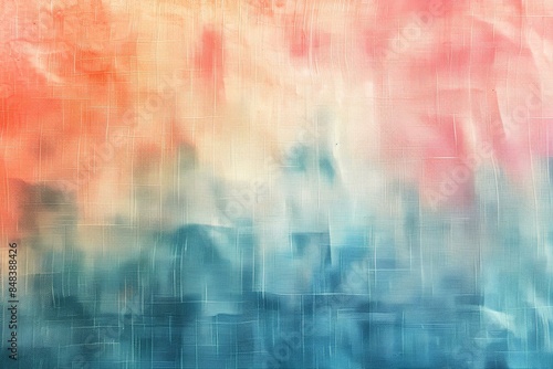 A close up of a painting of a person on a surfboard